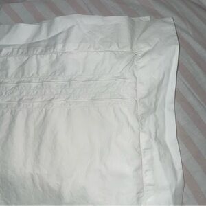 Pratesi Italy 1 Standard Sham 100% Egyptian Cotton White